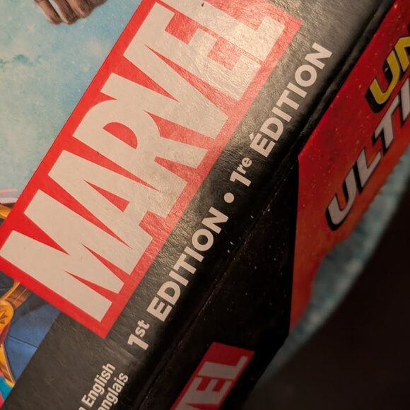 G1 MARVEL Uno Ultimate Marvel Card Game Premium 1st Edition - Picture 4 of 9